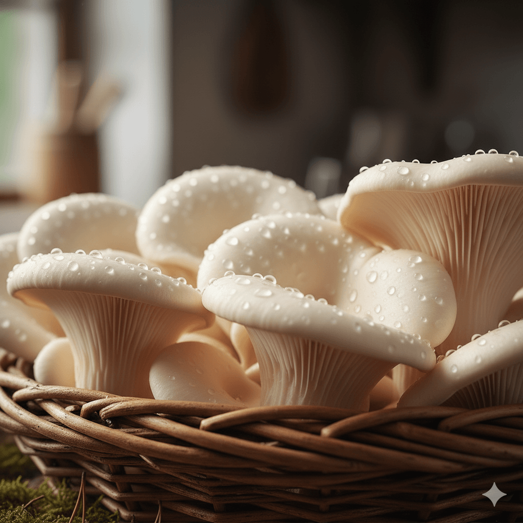 White Oyster Mushrooms